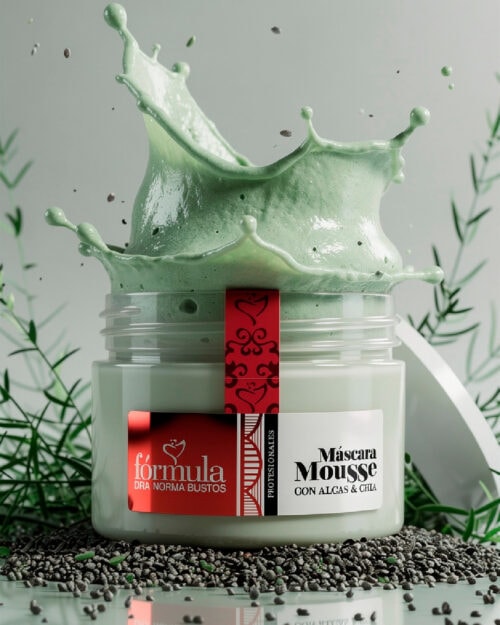 Máscara Mousse con Algas & Chía